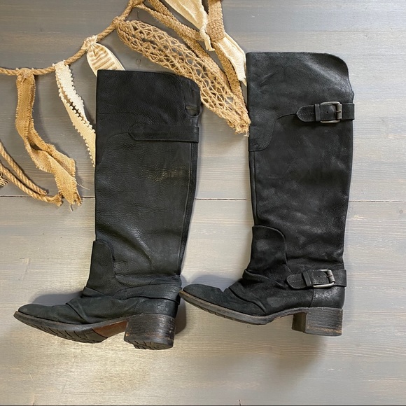 Vera Wang Lavender Label Shoes - Vera Wang Lavender Suede Tall Boots